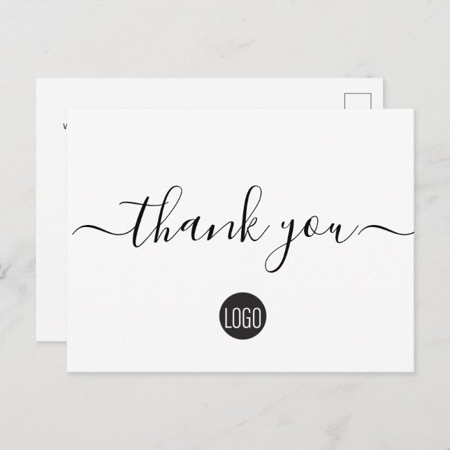 Scan the Code Discount on next order Thank you Postcard (Front/Back)