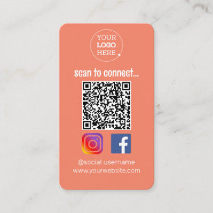 Scan To Connect Business Card