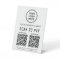 Scan to Pay 2 QR Codes Business Logo