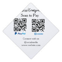 Scan to pay q r code paypal venmo add your website