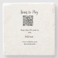 Scan to pay scan QR code add website email details