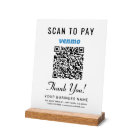 Scan to Pay Venmo QR Code White
