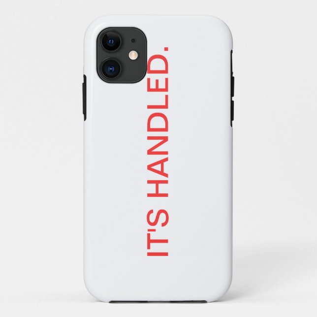 Scandal It's Handled iPhone Case (Back)