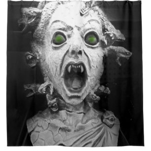 Scandale effrayante Medusa, rideau de douche