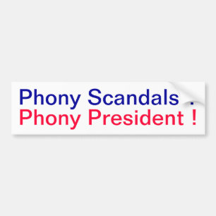 Scandals Bumper Sticker