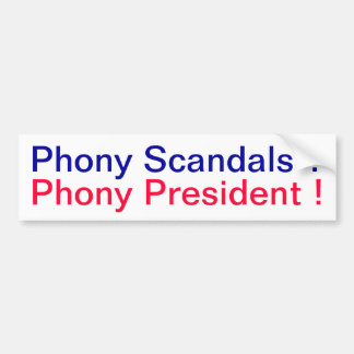 Scandals Bumper Sticker