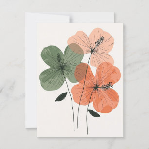 Scandi Bloom No.301 Postcard