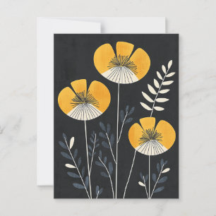 Scandi Bloom No.314 Postcard