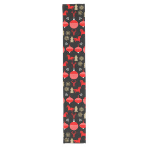 Scandi Christmas Decor Long Table Runner