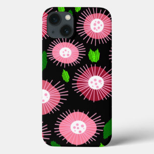 Scandi Flower Garden iPhone 13 Case