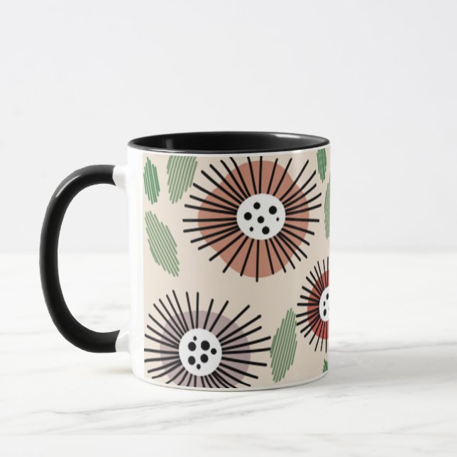 Scandi Flower Garden Mug (Left)
