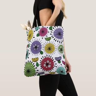 Scandi Flowers Tote Bag