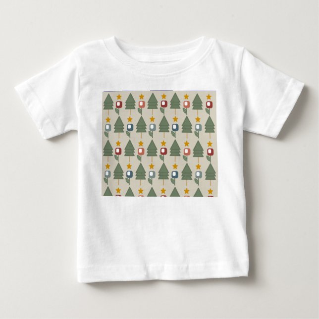 Scandi Forest  Baby T-Shirt (Front)