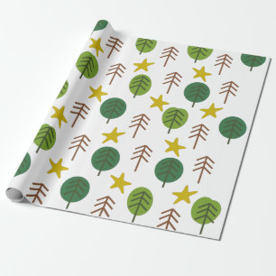 Scandi Forest  Wrapping Paper