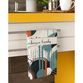 Scandi Groove, custom    Kitchen Towel