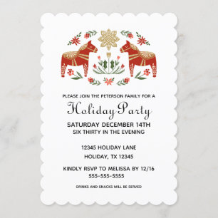 Scandi Holiday Party Invitation