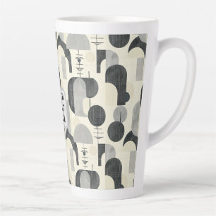 Scandi Motif No.2 Latte Mug