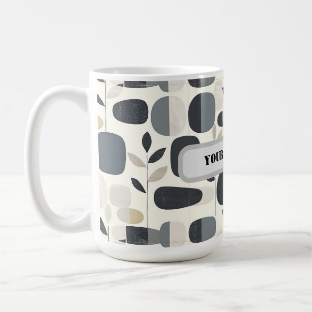 Scandi Motif No.3 |  Coffee Mug (Left)