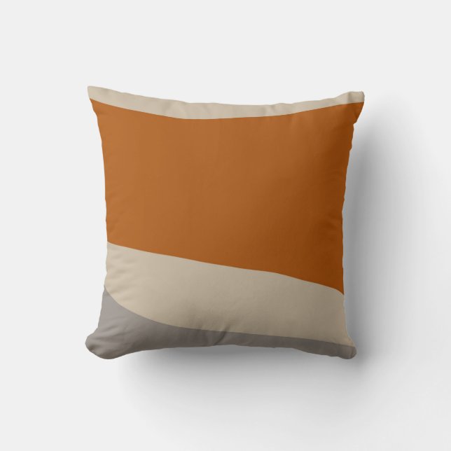 Scandi Square Throw Pillow (Front)