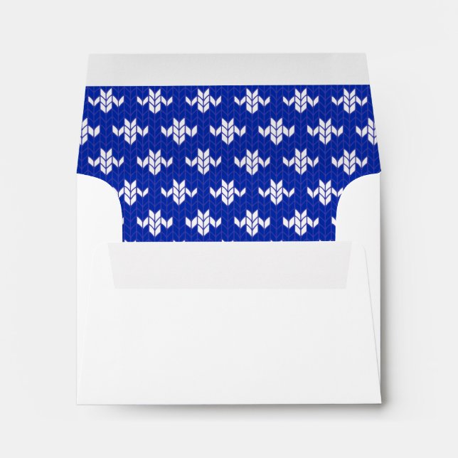 SCANDIA BLUE KNIT A2 Envelopes (Back (Bottom))