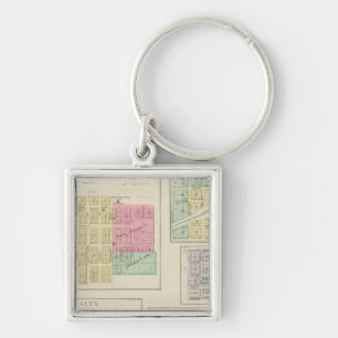 Scandia, Mystic, White Rock, Ida, Cuba, Kansas Keychain