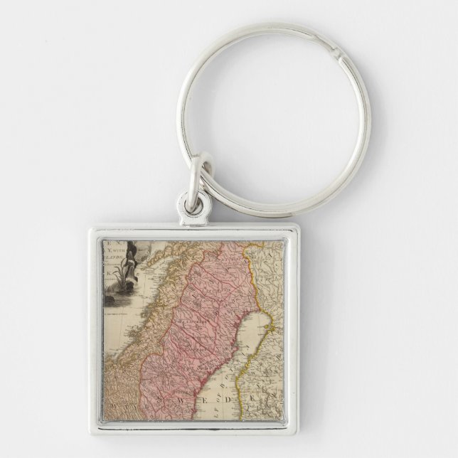 Scandia, Scandinavia Keychain (Front)