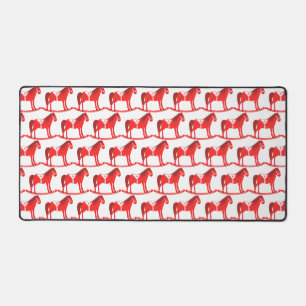 Scandinave Noël Cheval Rocking Motif