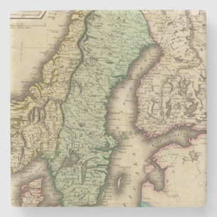 Scandinavia 3 stone coaster
