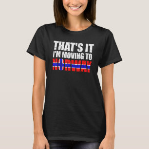 Scandinavia Adventure Nordic Country Norwegian Fla T-Shirt