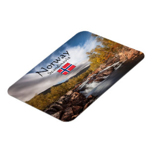 Scandinavia Landscape Photo Magnet