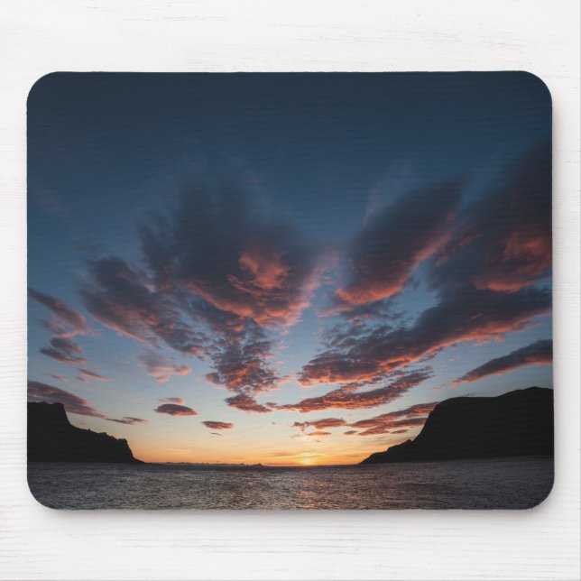 Scandinavia Landscape Photo Mouse Pad (Front)