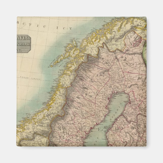 Scandinavia Magnet (Front)