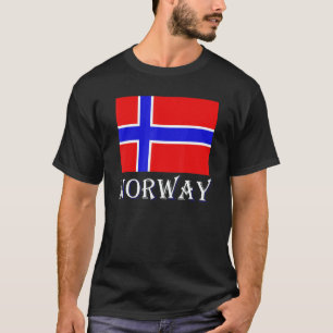Scandinavia Norwegian Flag Nordic Country Norway T-Shirt