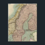 Scandinavia Postcard<br><div class="desc">Scandinavia. By Thomson,  John (181). Published by ''Edinburgh: John Thomson; London: Baldwin,  Cradock,  and Joy; Dublin: John Cumming''.</div>