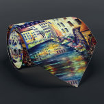 Scandinavia Stockholm Gamla Stan Old City Artwork Tie<br><div class="desc">Scandinavia Stockholm Gamla Stan Old City Artwork - watercolor artwork created by Nisuris Art.</div>