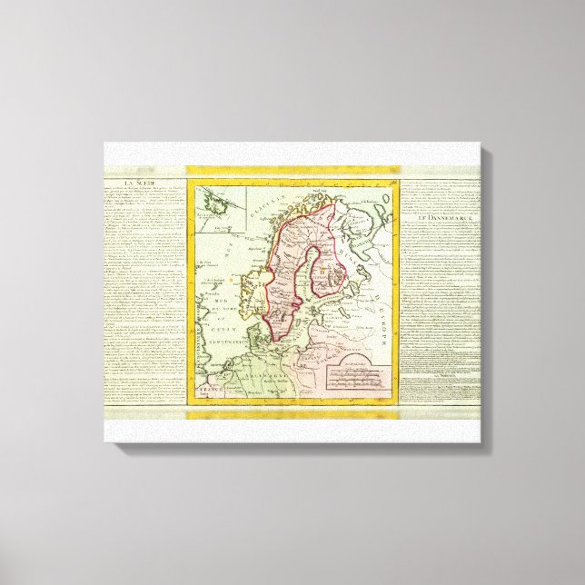 Scandinavia, Sweden, Denmark Canvas Print (Front)