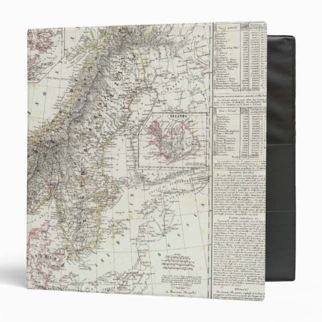 Scandinavia, Sweden, Norway Binder (Front/Inside)