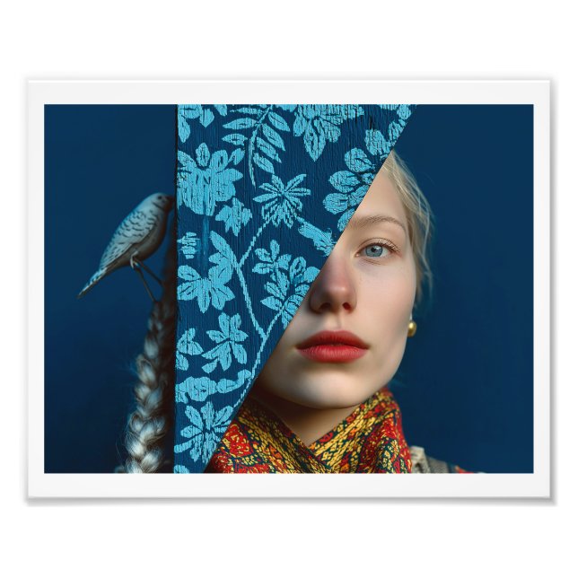 Scandinavia Winter Holiday Postcard Photo Print (Front)