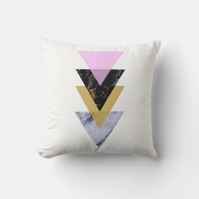 Scandinavian Abstract #885 Throw Pillow (Front)