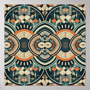Scandinavian Art Deco Poster