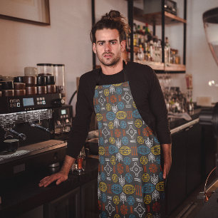 Scandinavian Art Pattern Apron