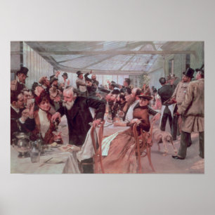 Scandinavian Artist's Luncheon Poster