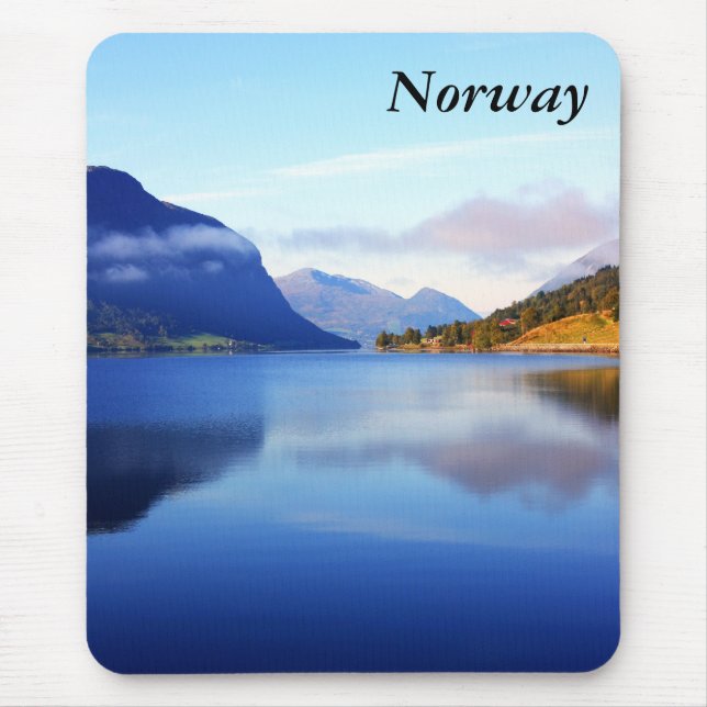 Scandinavian beauty, Norway Mouse Pad (Front)