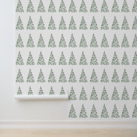 Scandinavian Christmas Illustration Wallpaper