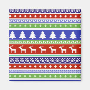 scandinavian christmas magnet