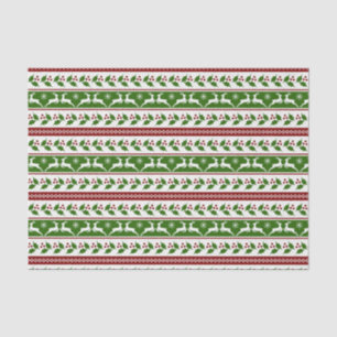 Scandinavian Christmas Reindeer Tissue Paper