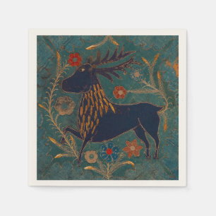 Scandinavian Deer Napkin