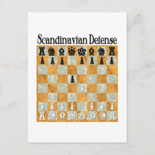 Scandinavian Defence Postcard