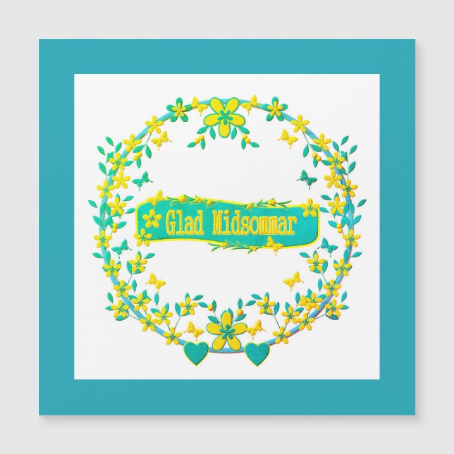 scandinavian design, Glad midsommar (Front)