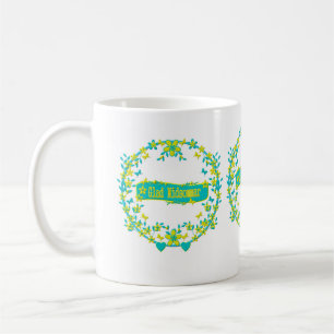 scandinavian design, Glad midsommar Coffee Mug